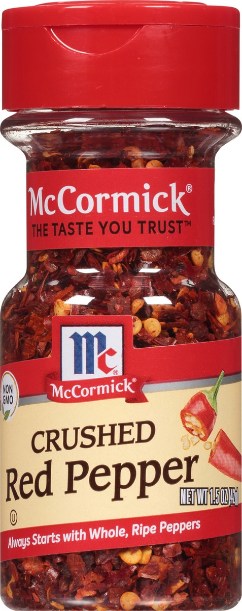 slide 3 of 7, McCormick Red Pepper - Crushed, 1.5 oz