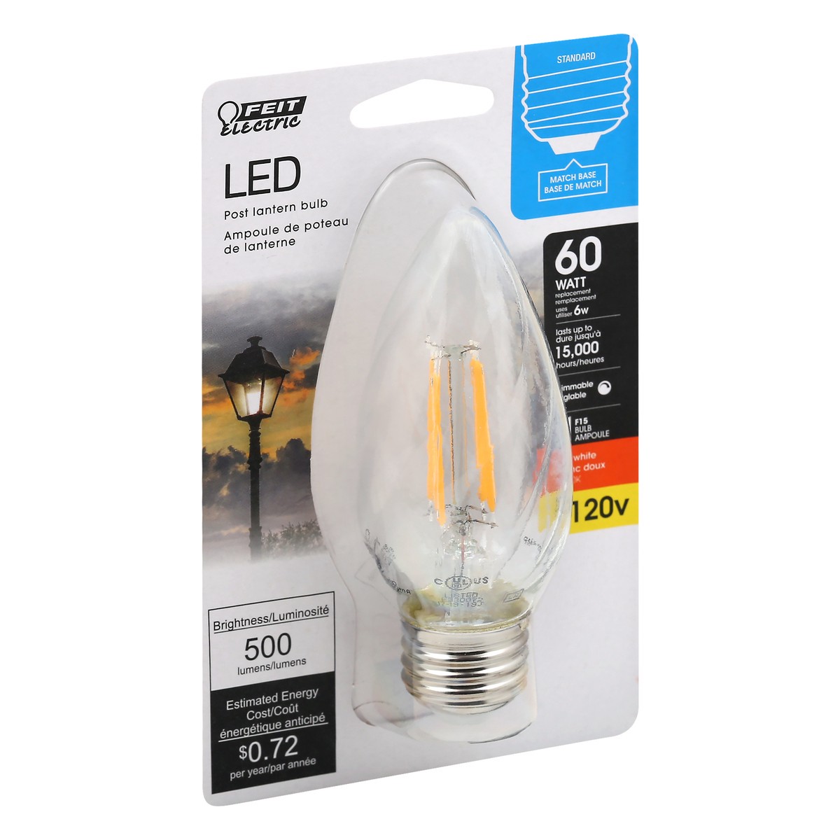 slide 2 of 9, Feit Electric LED Soft White 6 Watts Light Bulb 1 ea, 1 ct