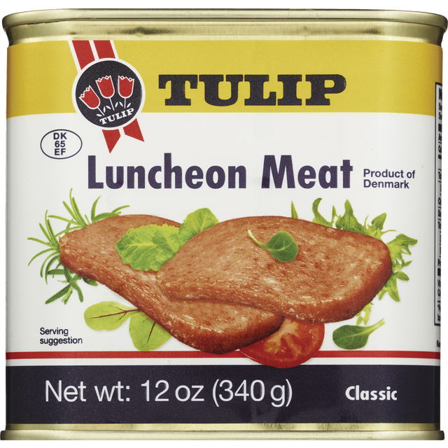 slide 1 of 1, Tulip Jamonilla Fiambre De Carne (Luncheon Meat) Can, 12 oz