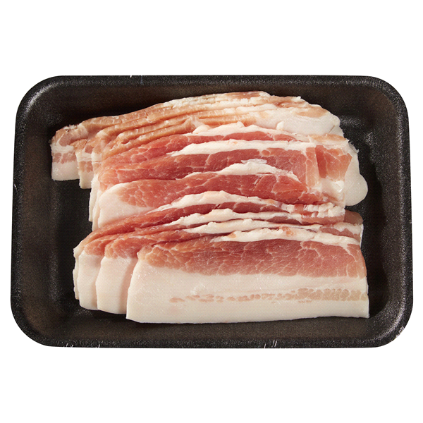 slide 1 of 1, Meijer Frozen Sliced Side Pork, per lb