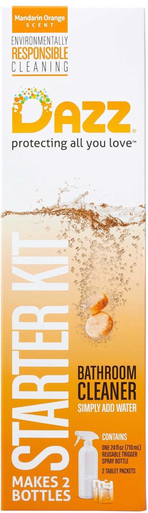 slide 1 of 4, Dazz Bathroom Cleaner Kit, 1 ct