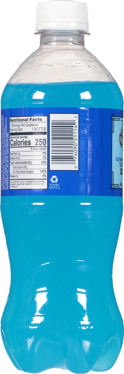 slide 7 of 11, Old Tyme Blue Pop Soda 20 fl oz, 20 fl oz