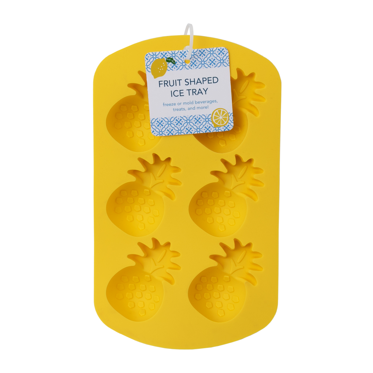slide 6 of 6, Meijer Corporate Seasonal Mcs Sil Fruit Ice Tray Astd Orng/Pine, 1 ct