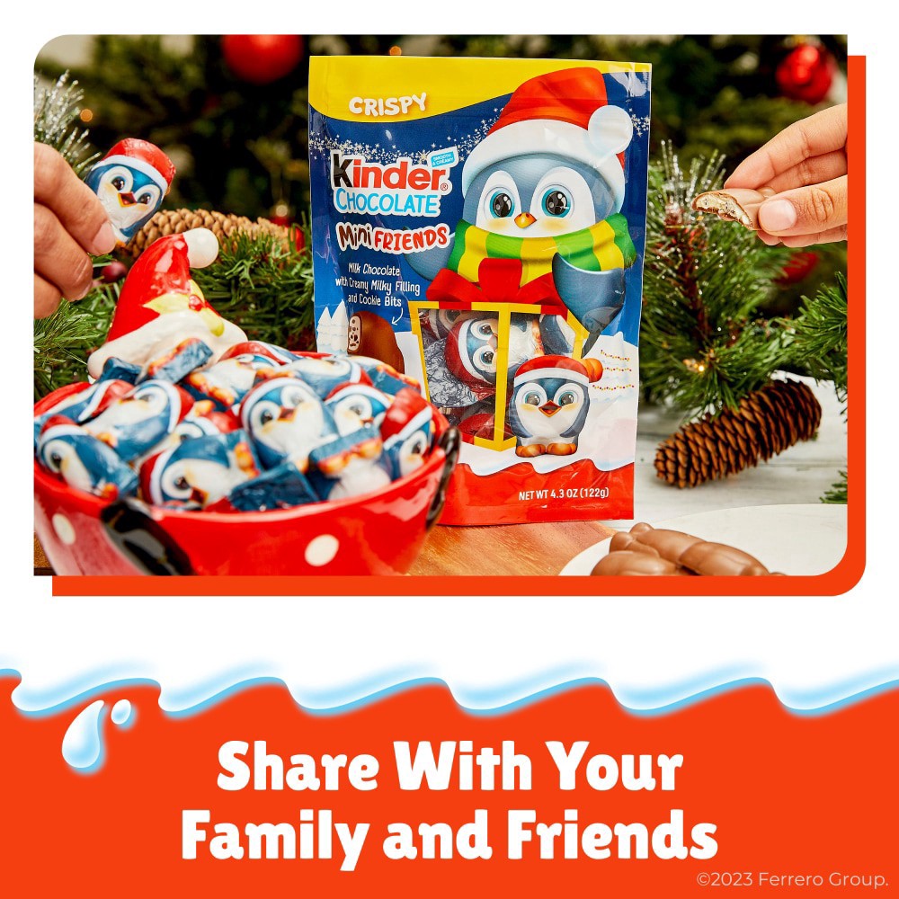 slide 4 of 5, Kinder Mini Friends Crispy Chocolate - 4.3 oz, 4.3 oz