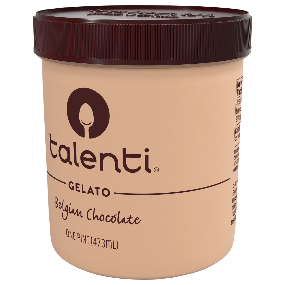slide 4 of 9, Talenti Gelato Belgian Chocolate, 1 pint, 1 pint