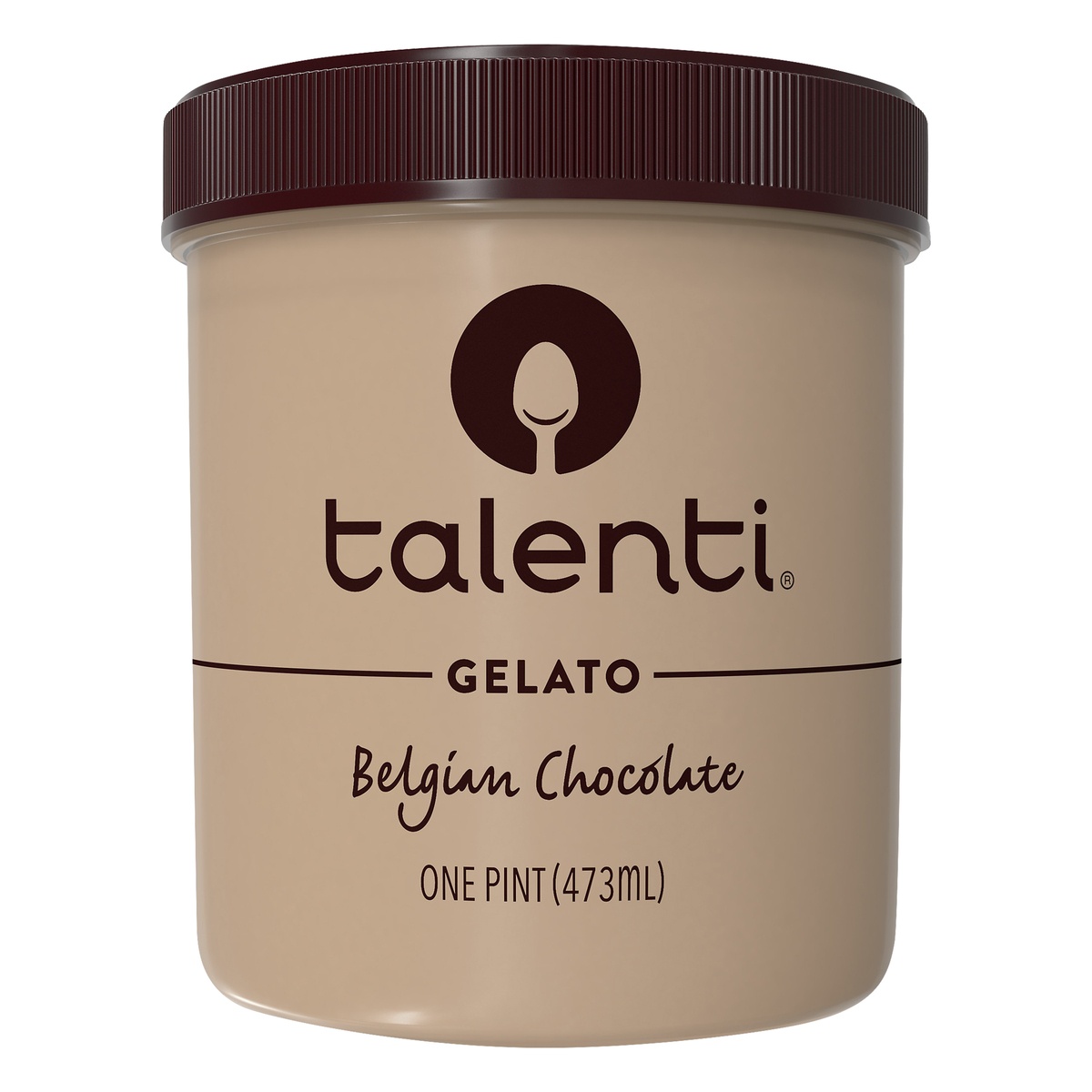slide 1 of 1, Talenti Belgian Chocolate Gelato, 1 pint