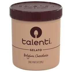 Talenti Gelato Belgian Chocolate, 1 pint