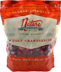 Nature Blessed Cranberries Whole Iqf 6Oz