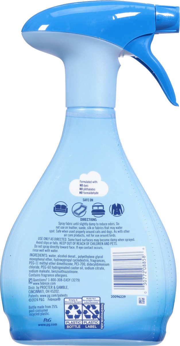 slide 12 of 12, Febreze Extra Strength Fabric Refresher, Original Scent, 14.8 fl oz, 14.8 fl oz