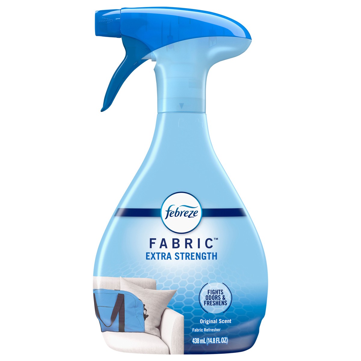 slide 1 of 12, Febreze Extra Strength Fabric Refresher, Original Scent, 14.8 fl oz, 14.8 fl oz
