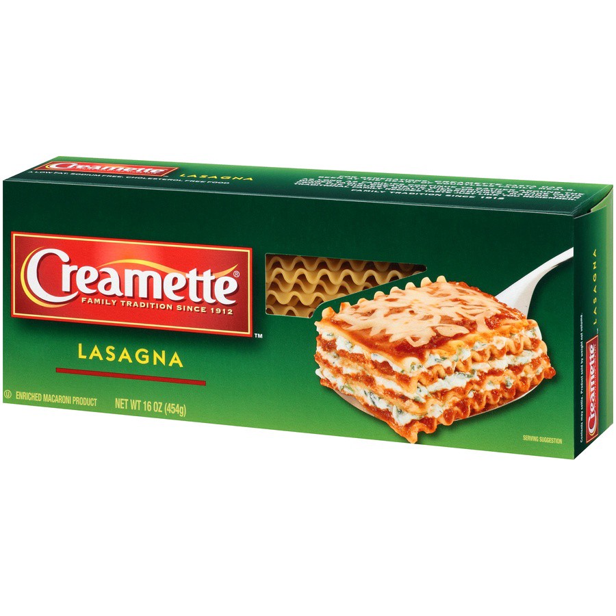 slide 5 of 8, Creamette Lasagna 1 lb, 1 lb