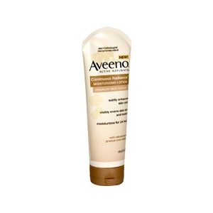 slide 1 of 1, Aveeno Active Naturals Continuous Radiance Lotion Medium, 8 oz