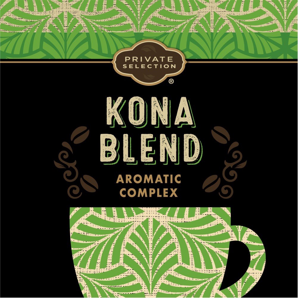 slide 3 of 6, Private Selection Kona Whole Bean Large Bag Coffee, 1 lb 4 oz