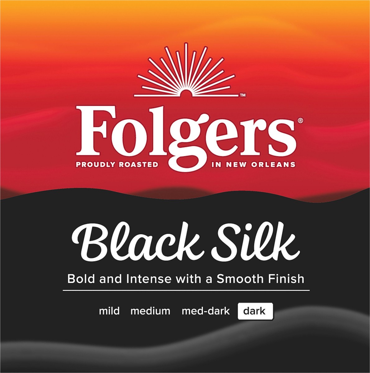 slide 5 of 9, Folgers Gourmet Selections Black Silk Kcup Pods, 12 ct