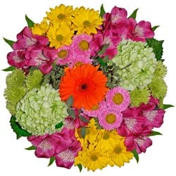 Summer Country Garden Bouquet (Colors May Vary)