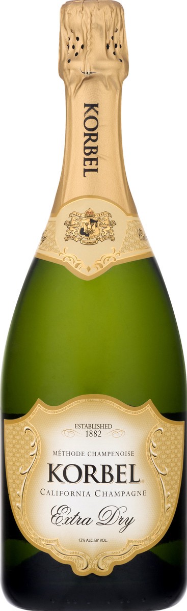 slide 1 of 5, Korbel California Extra Dry Champagne 750 ml, 750 ml