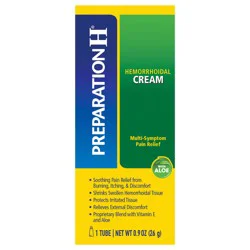 Preparation H Maximum Strength Multi Symptom Relief Hemorrhoidal Cream with Aloe 0.9 oz