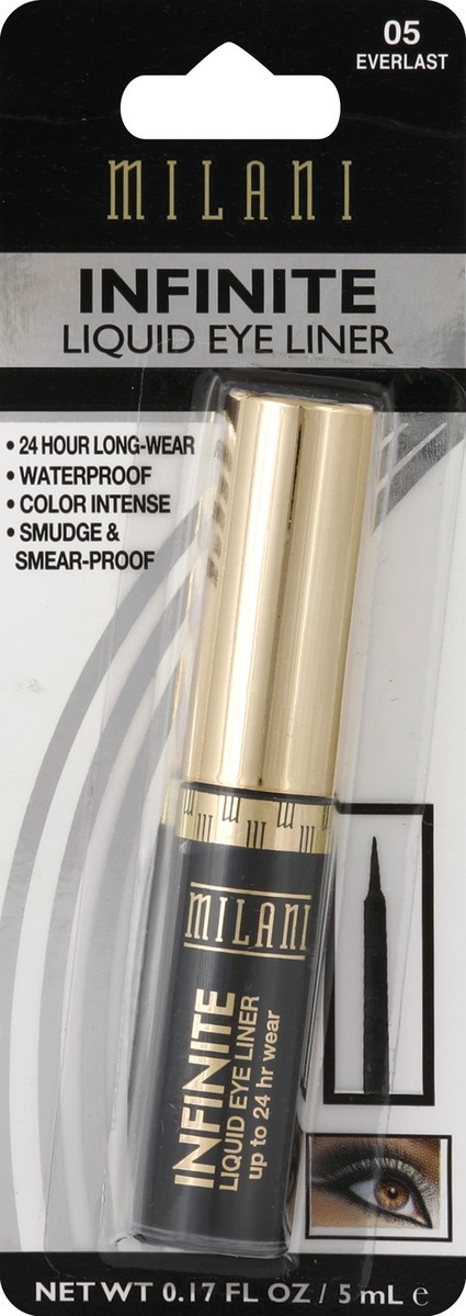 slide 2 of 3, Milani Cosmetics Milani Infinite Liquid Eyeliner 05 Everlast, 1 ct