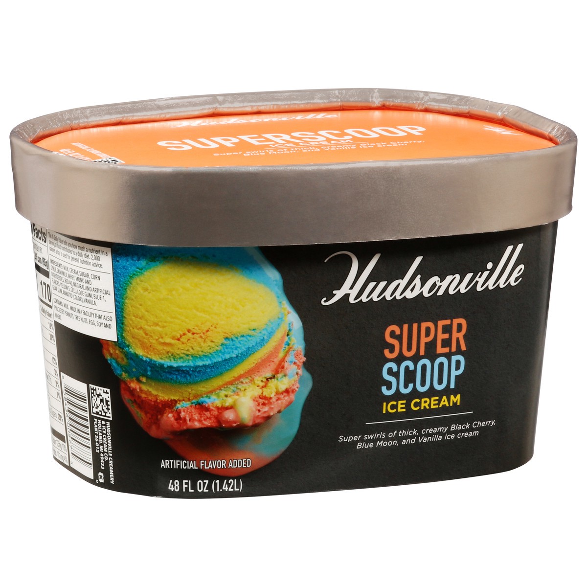 slide 9 of 9, Hudsonville Super Scoop Ice Cream 48 fl oz, 48 fl oz