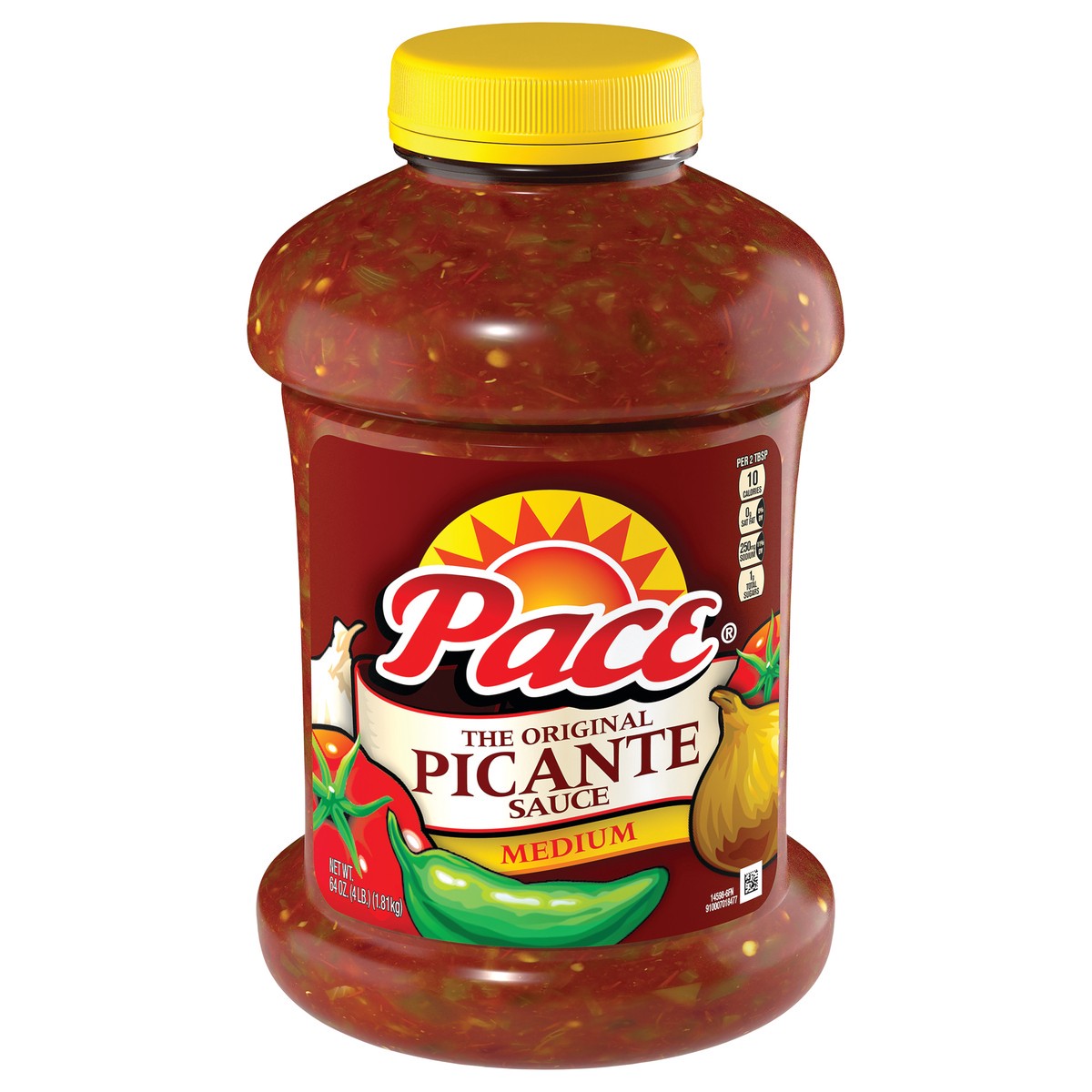 slide 12 of 13, Pace Medium Picante The Original Sauce 64.0 oz, 64 oz
