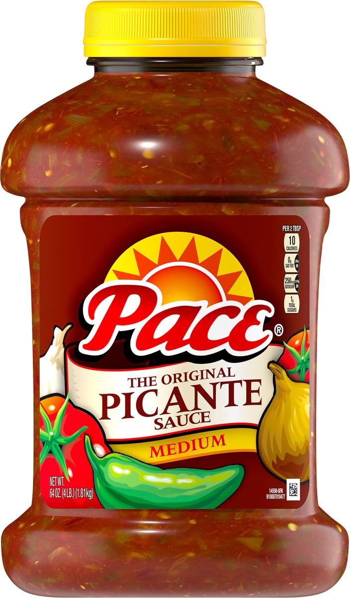 slide 11 of 13, Pace Medium Picante The Original Sauce 64.0 oz, 64 oz