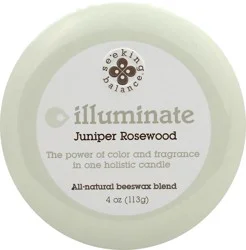 Seeking Balance Illuminate Juniper Rosewood Candle 1 ea