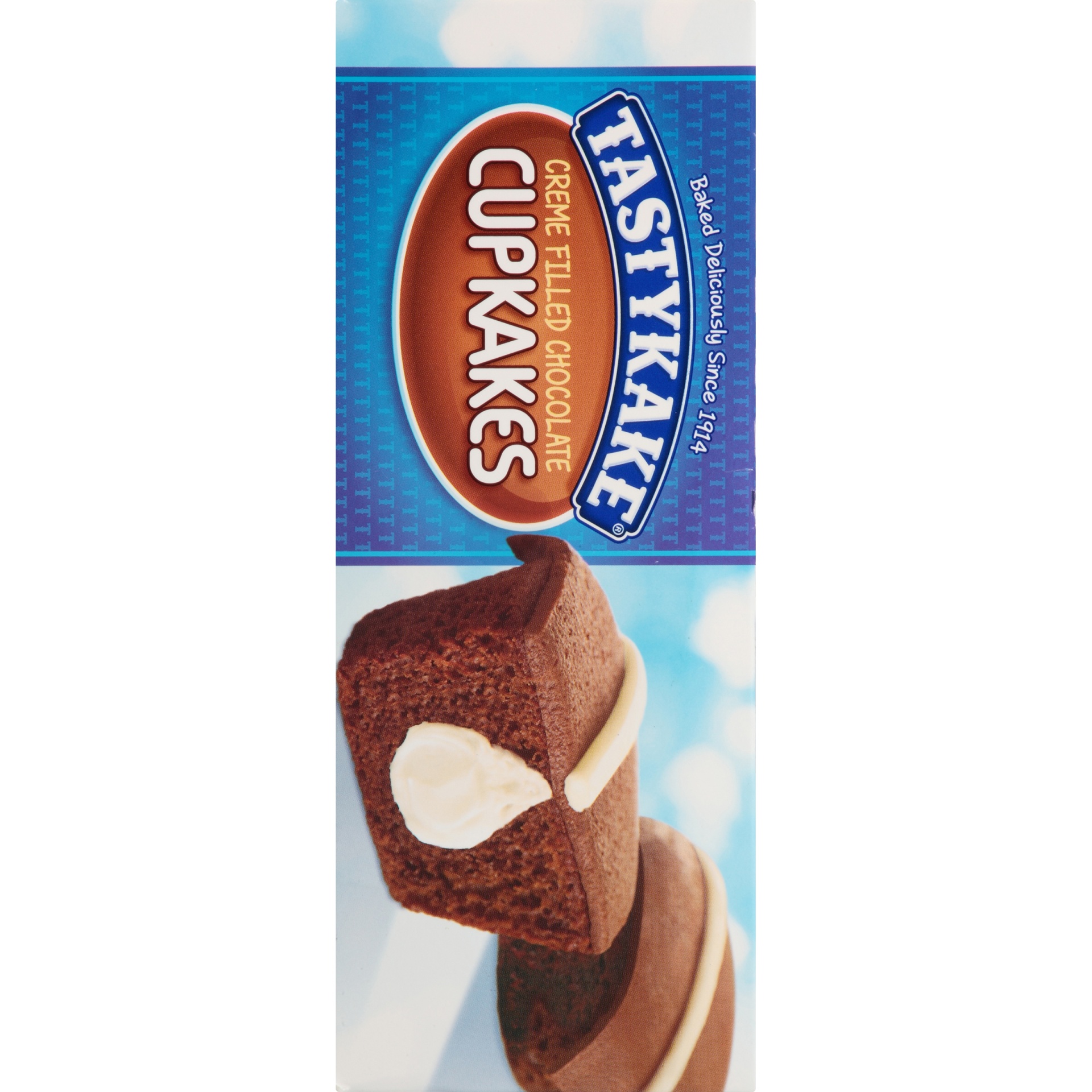 slide 8 of 8, Tastykake Cream Filled Chocolate Cupcakes, 12 ct