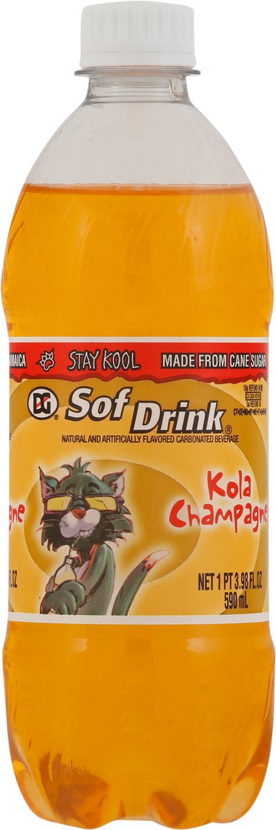 slide 10 of 13, DG Sof Drink Kola Champagne Carbonated Beverage 19.98 fl oz, 19.98 fl oz