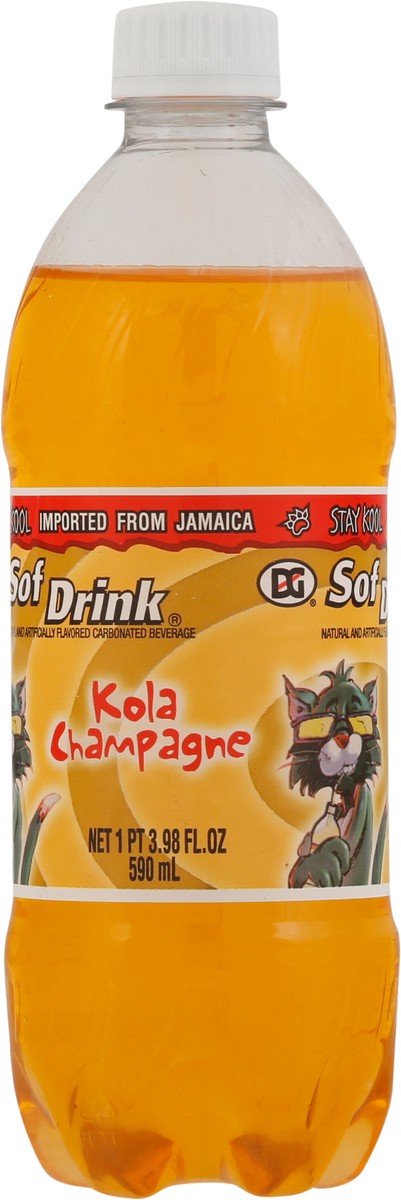 slide 3 of 13, DG Sof Drink Kola Champagne Carbonated Beverage 19.98 fl oz, 19.98 fl oz