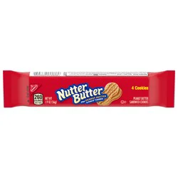 Nutter Butter Peanut Butter Sandwich Cookies 4 ea