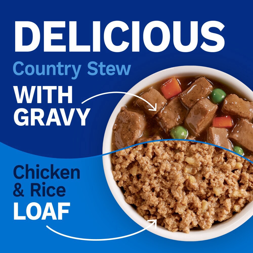 slide 3 of 4, Pet Pride Chicken And Rice Country Stew Wet Dog Food, 12 ct; 13.2 oz