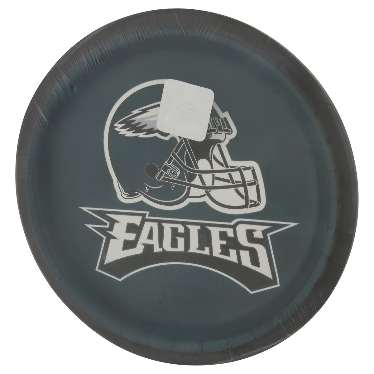 slide 4 of 12, NFL Sturdy Style Philadelphia Eagles Plates 6-7/8 Inch 8 ea, 8 ct