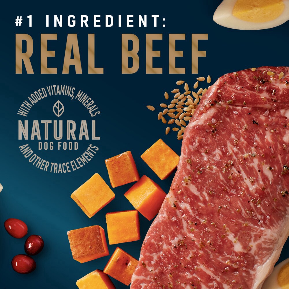 slide 3 of 5, Abound Pro Small Breed Beef & Sweet Potato Dry Dog Food, 16 lb