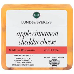 Lunds & Byerlys Apple Cinnamon Cheddar Cheese