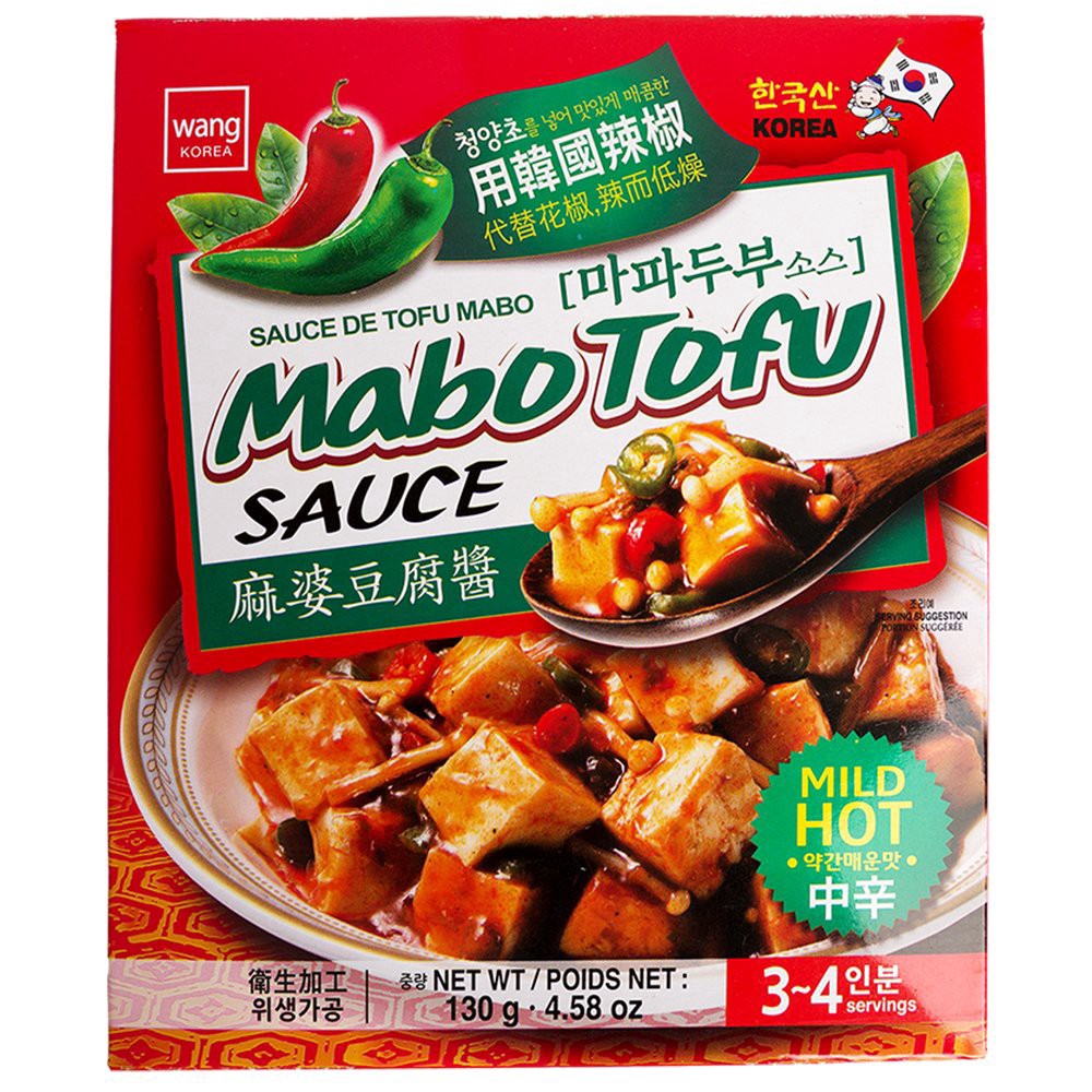 slide 1 of 1, Wang Mabo Tofu Sauce, 4.58 oz