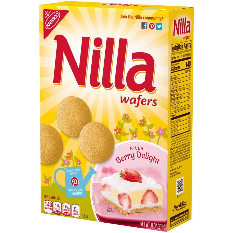 slide 3 of 8, Nilla Wafers Cookies, 11 oz