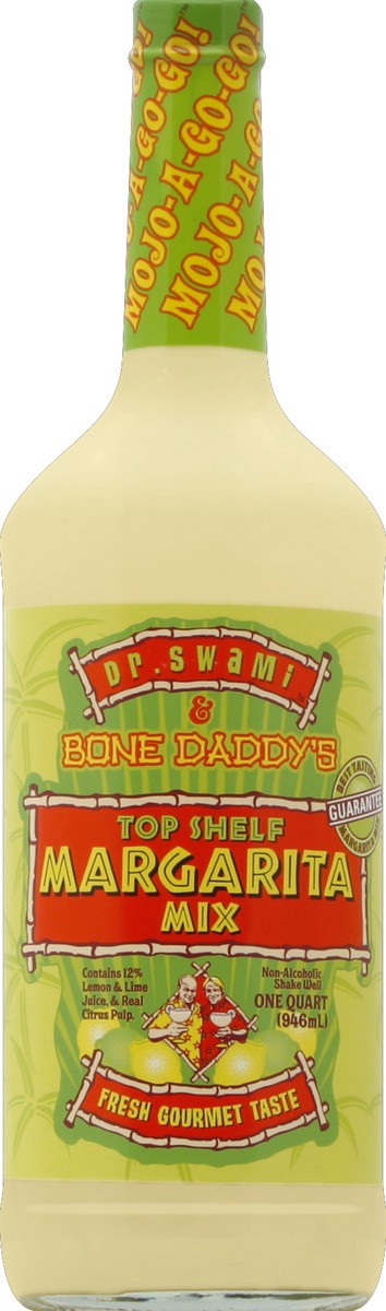 slide 2 of 2, Dr. Swami & Bone Daddy's Margarita Mix - 1 qt, 1 qt