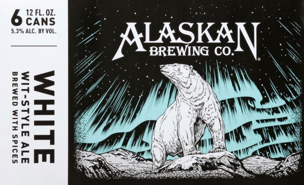 slide 1 of 1, Alaskan Brewing Company Alaskan Brewing White Ale, 12 oz