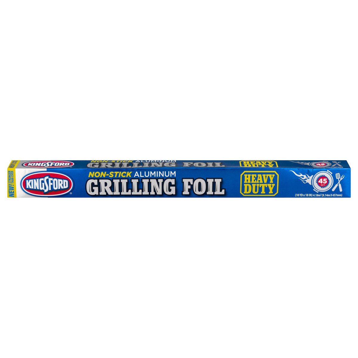 slide 3 of 11, Kingsford Heavy Duty Aluminum Grilling Foil, 45 sq ft, 1 ct