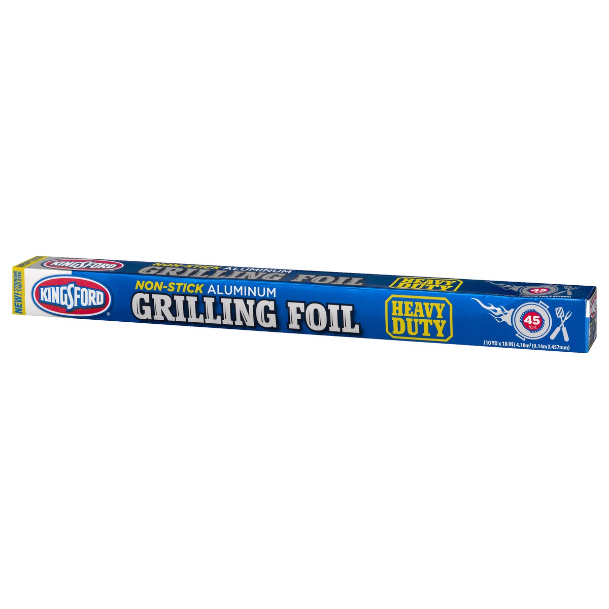 slide 6 of 11, Kingsford Heavy Duty Aluminum Grilling Foil, 45 sq ft, 1 ct