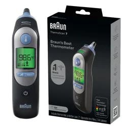 Braun Thermoscan 7 Ear Thermometer, Black