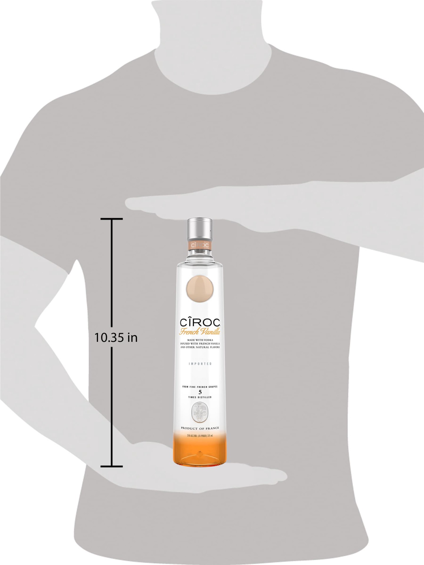 slide 2 of 5, Ciroc French Vanilla, 375 ml