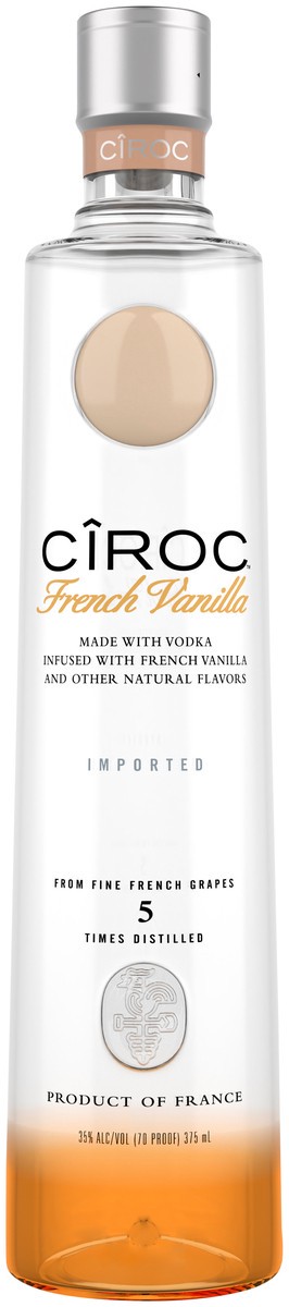 slide 1 of 5, Ciroc French Vanilla, 375 ml