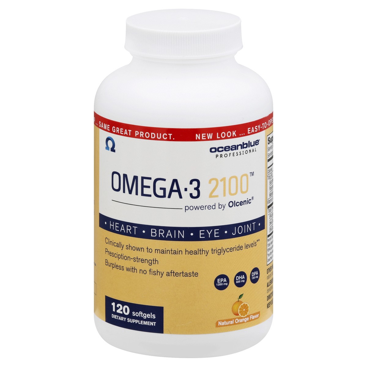 slide 4 of 4, Oceanblue Omega-3 120 ea, 120 ct