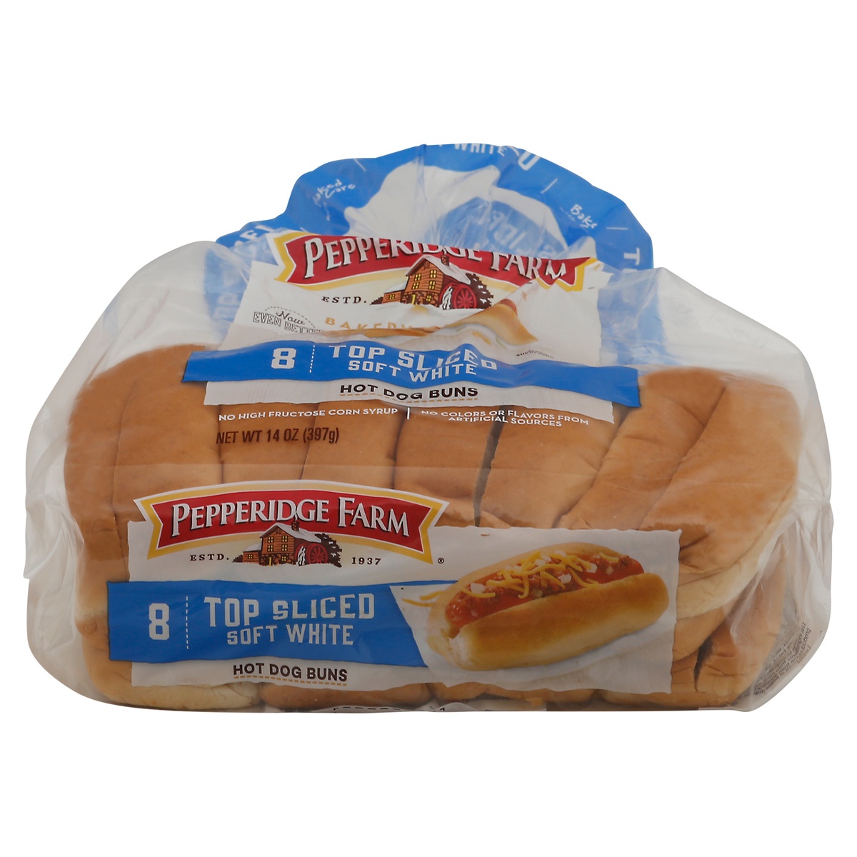 Pepperidge Farm Bakery Classics Top Sliced Hot Dog Buns 14 oz Shipt