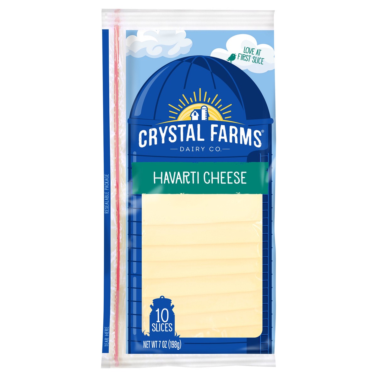 slide 4 of 6, Crystal Farms Cheese, 10 ct