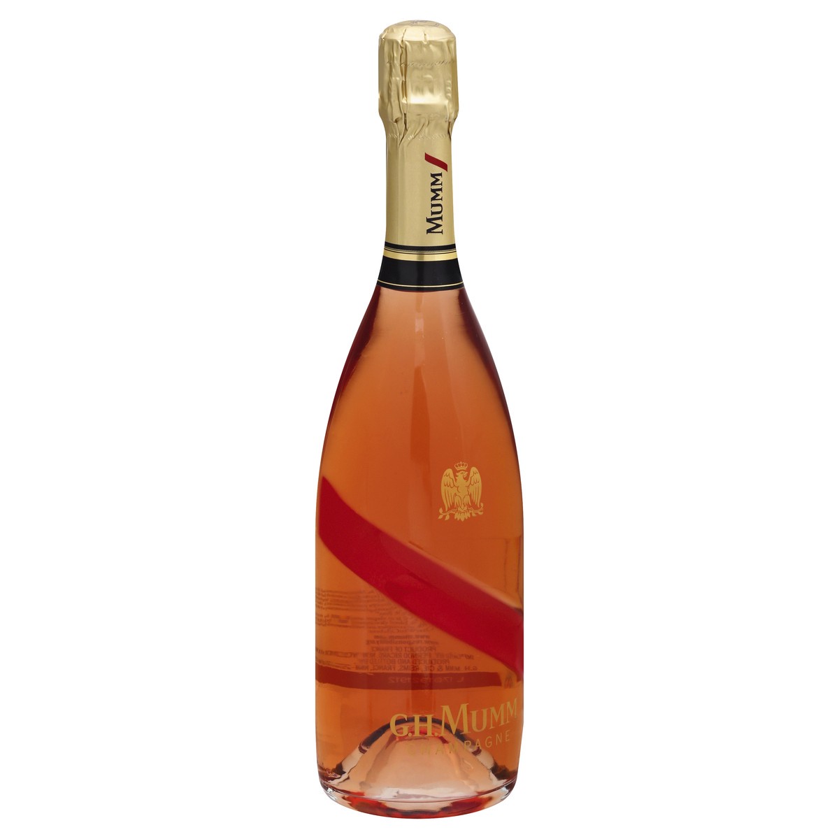 slide 8 of 9, G.H. Mumm Brut Cordon Rose Champagne 750 ml, 750 ml