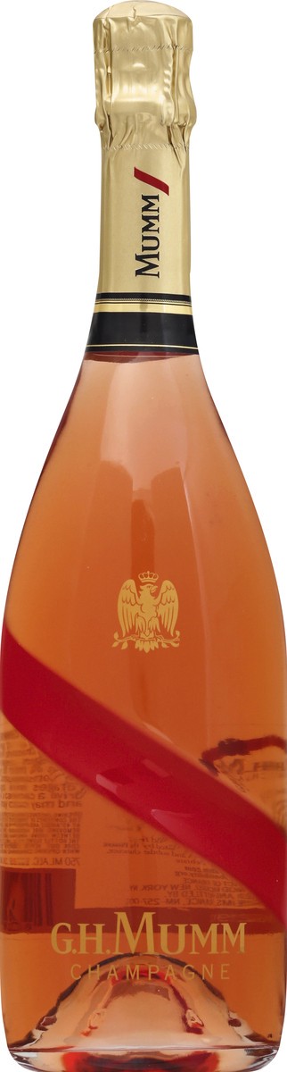 slide 9 of 9, G.H. Mumm Brut Cordon Rose Champagne 750 ml, 750 ml