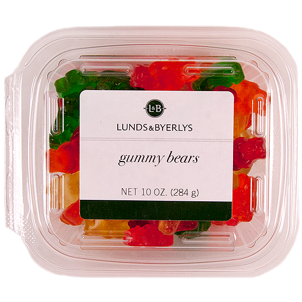slide 1 of 1, L&B Gummy Bears, 10 oz