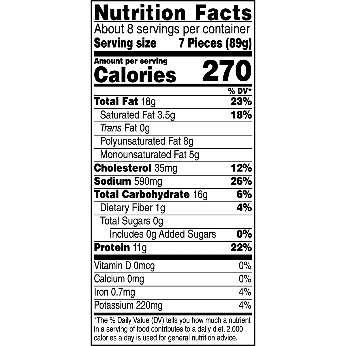 slide 6 of 25, Tyson Any'tizers Frozen Crispy Chicken Fries, 26.5 oz Bag, 26.5 oz